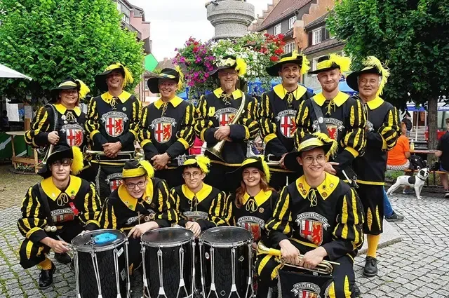 Gruppenfoto des Fanfarenzug Markelfingen